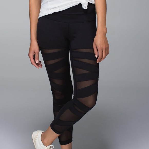 lululemon athletica Pants - Lululemon Hightimes Mesh bandage pant